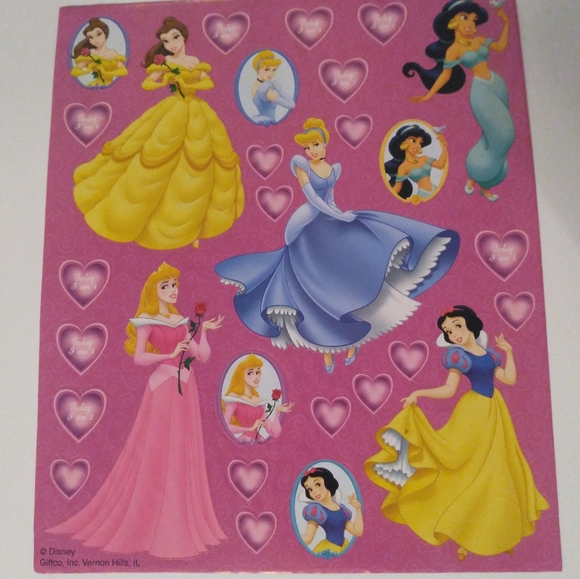 Princess height chart with stickers - Picture 4 of 4